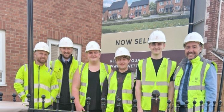 Newett welcomes first apprentices