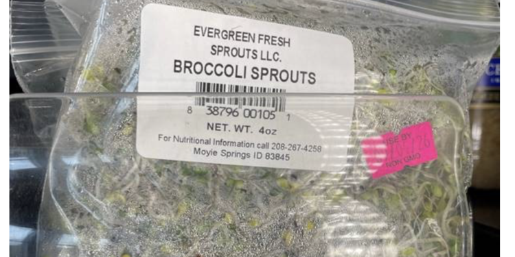 Idaho company recalls sprouts linked to Salmonella outbreak
