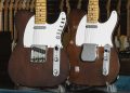 “I have no idea why Gillie wanted his guitars to look like1950s kitchen cabinets. Maybe it matched his personality or the band’s stage outfits”: Walnut brown, super-rare, these custom-order ’50s Fender Telecasters beg the question – who was Gill