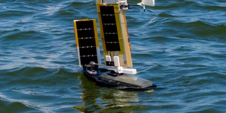 Researchers build sailboat drone prototype that can ‘fly’ — we think it’s more like falling with style