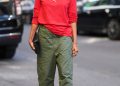 What to Wear With Olive Green Pants Beyond a Basic White Tee