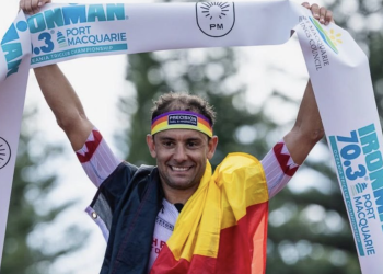 Jelle Geens is back: brilliant victory at Ironman 70.3 Port Macquarie