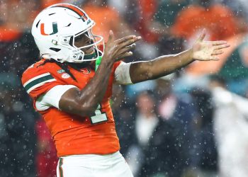 AP Top 25 poll: Miami takes over at No. 1, BYU surges to No. 2 in college football rankings