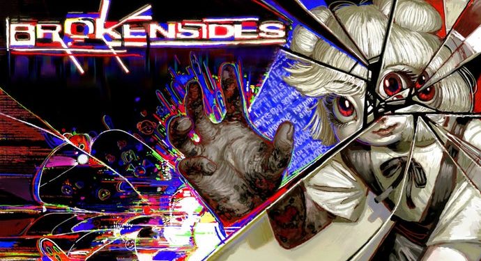 Suplex and shatter glass enemies after being in prison for committing a cardinal crime in the psychological horror beat ’em up Brokensides