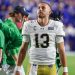 How CJ Carr’s rough night vs. BYU raises new doubts about Notre Dame’s title ceiling