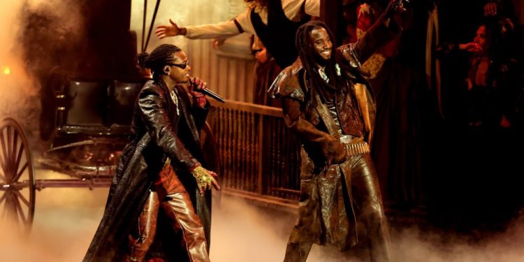 Shaboozey and Gunna Light Up the 2026 VMAs (Literally) With “High Noon” Performance