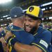 How many teams have never won a World Series? Either Rays or Brewers will make history