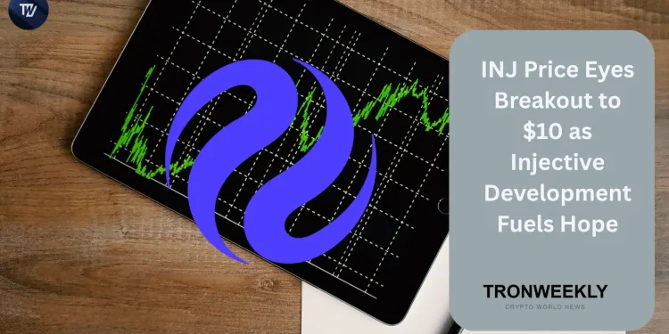 INJ Price Eyes Breakout to $10 as Injective Development Fuels Hope