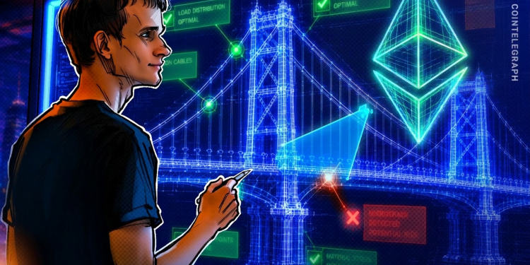 Vitalik Buterin says Hegotá could be Ethereum’s last ‘normal’ fork
