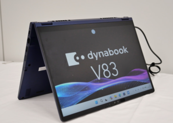 This Japanese brand solves the 2-in-1 laptop dilemma with a 989g frame — offering 28.5 hours of battery life and a stylus charging inside the body