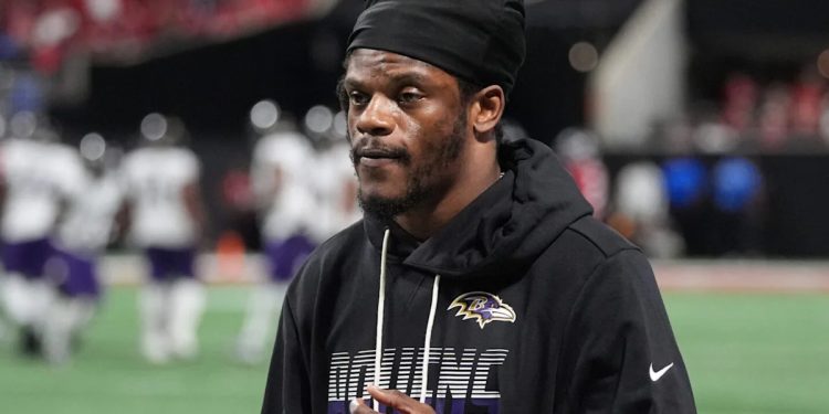 Return From High Ankle Sprain Is Left Solely to Lamar Jackson as Ravens Prepare for Bills