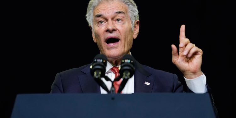 Senators Demand to Know if Dr. Oz Collaborated With Election Denial Groups
